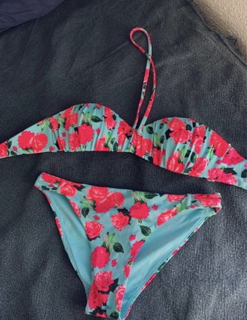 Summer Floral Bikini Set - Size 4, H&M, Great Condition