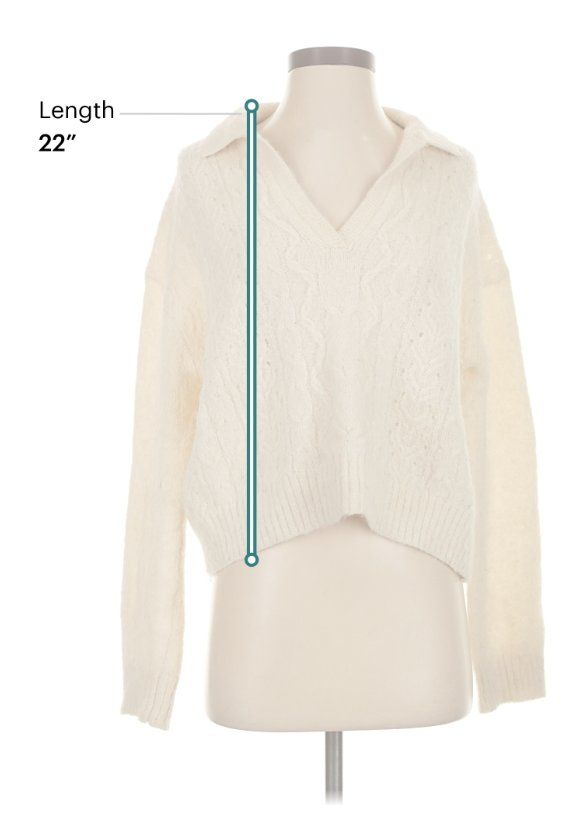 Samsøe Samsøe Maglioni & Felpe: Samsoe Samsoe alpaca wool cable knit polo collar sweater S – Usato da Geneve venduto da readycat 4