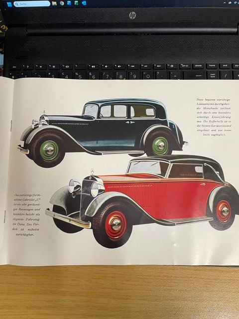 Mercedes-Benz Documenti: Mercedes-Benz Typ 170 W15 Broschüre Oldtimer – Usato da Grenchen venduto da Woernerauto 3