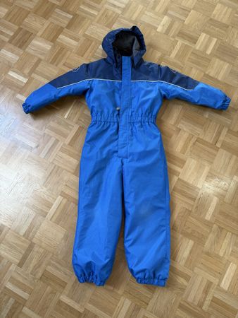 Skianzug Color Kids blau dunkelblau Grösse 122-128