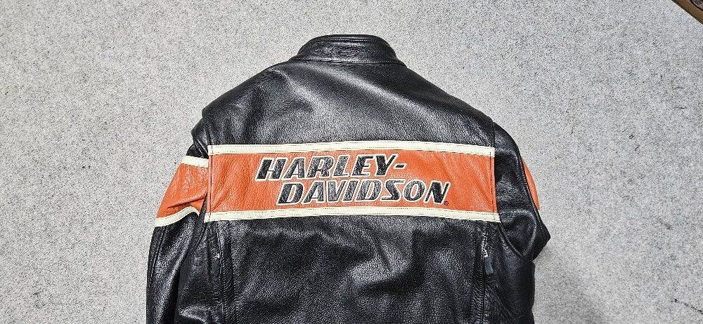 Harley-Davidson Jacken: Original Harley Davidson Trenton Lederjacke XL – Gebraucht aus Ersigen von Ktmteam 4