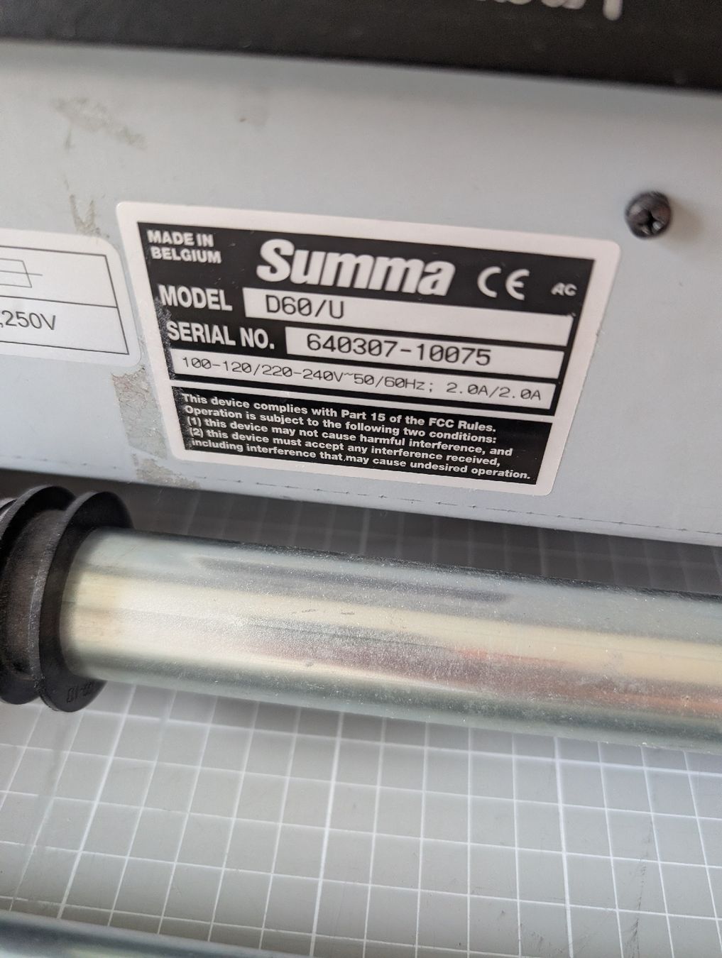 Alle Maschinen: Profi Schneidplotter SummaCut D60/U  – Gebraucht aus Zürich von Gilli01 2