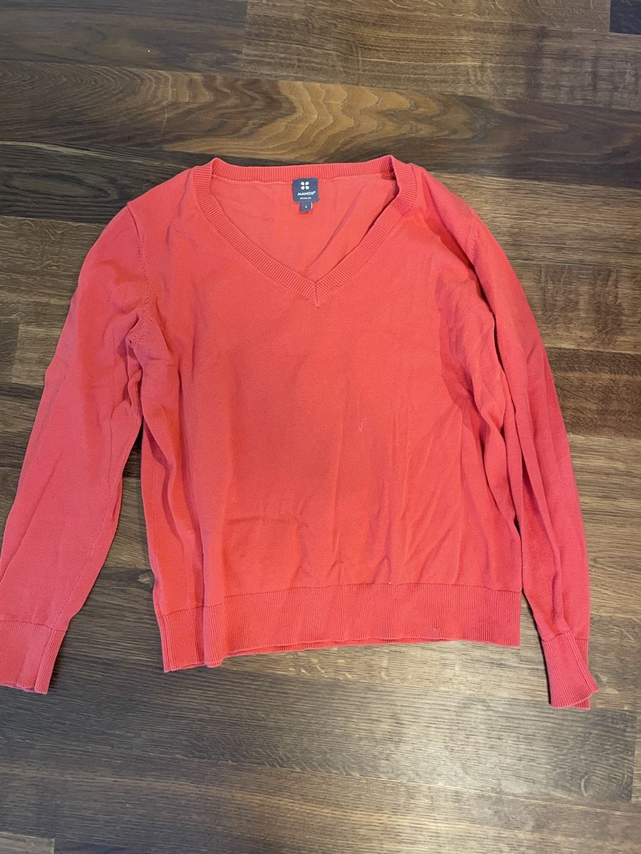 Manor Pulls & Sweat-shirts: Pullover V-Ausschnitt Tomate, L – D'occasion à Liestal par ela_2g9s
