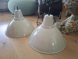 2 Deckenlampen Metall Industrial Style