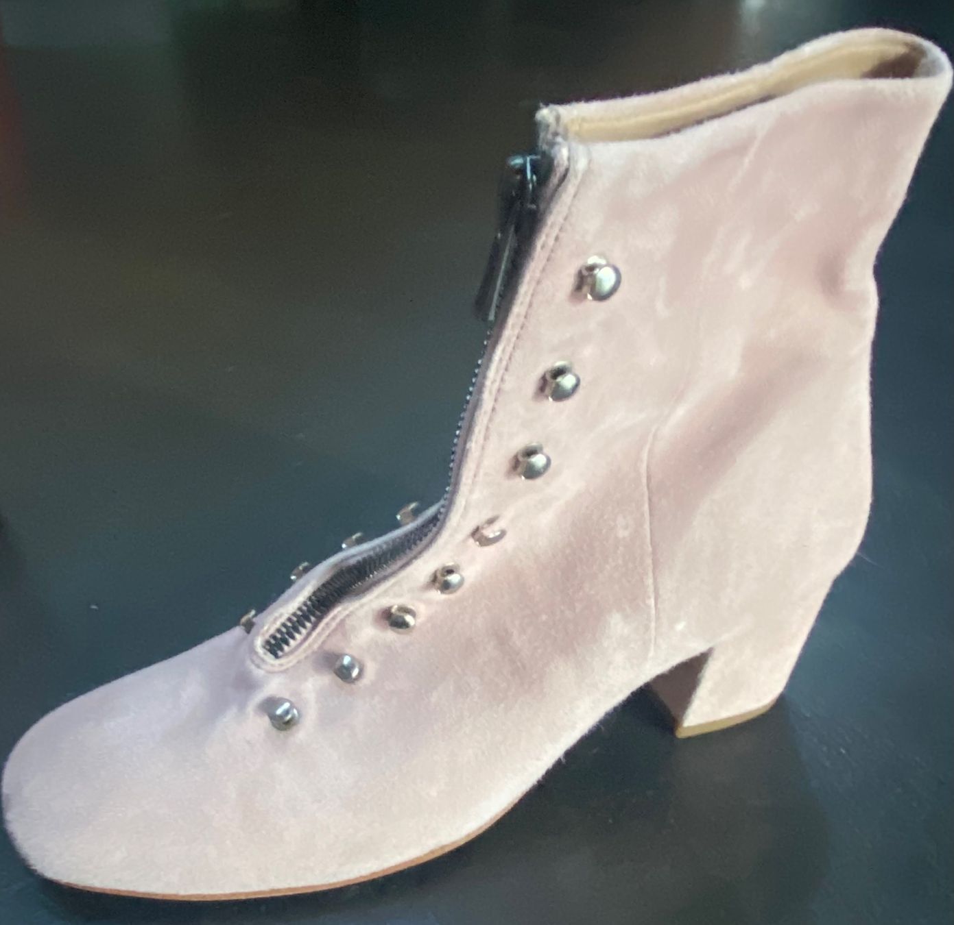 Scarpe da donna: Stiefeletten blassrosa Wildleder NEU 38 – Usato da Chur venduto da simhofstr