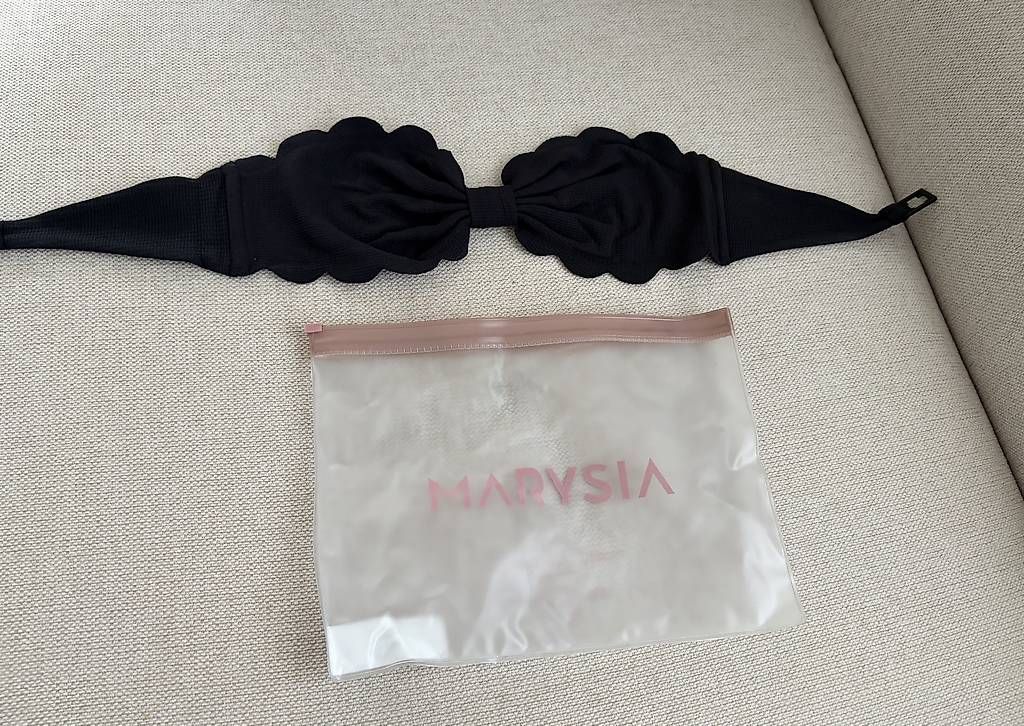 Costumi da bagno & Bikini: Marysia Bikini Top Schwarz Gr. S – Usato da Lachen SZ venduto da dar_hjg9