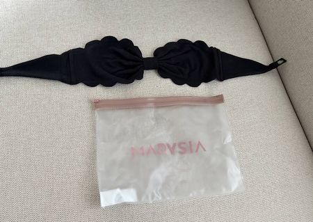 Marysia Bikini Top Schwarz Gr. S