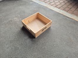 3er Weinkiste leer 34x32x11.8 cm