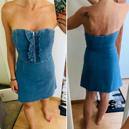 Jeans summer dress S/36