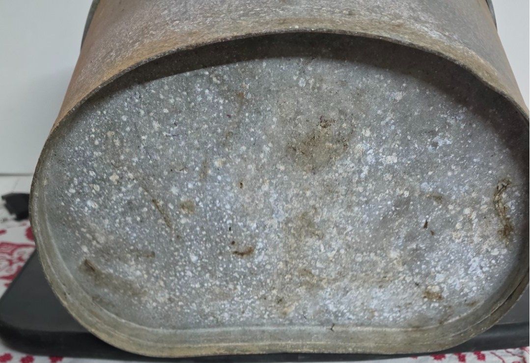 Altro per la casa: Seltener alter verzinkter Kohleeimer oder Ascheeimer – Usato da Flums venduto da Flumsantik 4