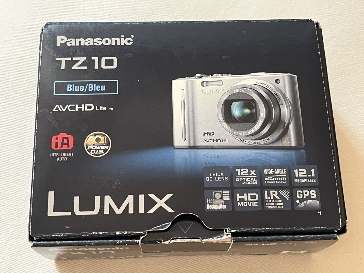 Panasonic Appareil photo: Panasonic Lumix DMC-TZ10 Digitalkamera blau – D'occasion à Affoltern am Albis par mor_v6cg 3