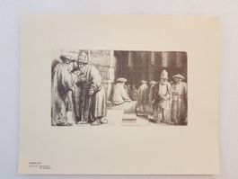 Rembrandt van Rijn – "Die Synagoge" (B. 126) – Offizielle