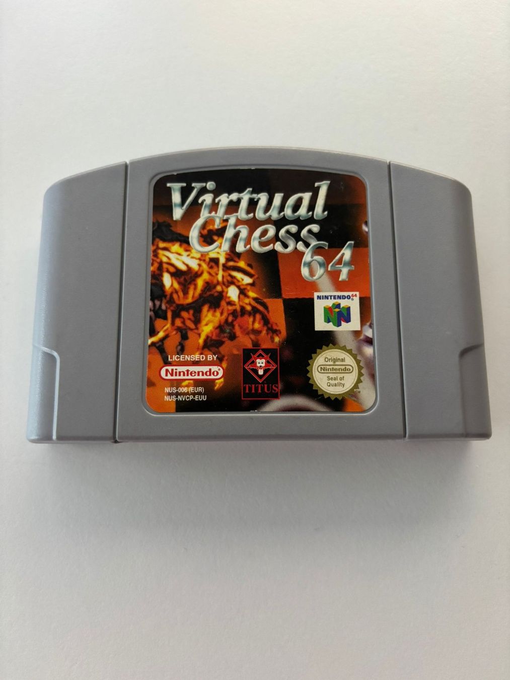 Giochi: Virtual Chess 64 (Nintendo 64) – Usato da Herisau venduto da Seyashop_2