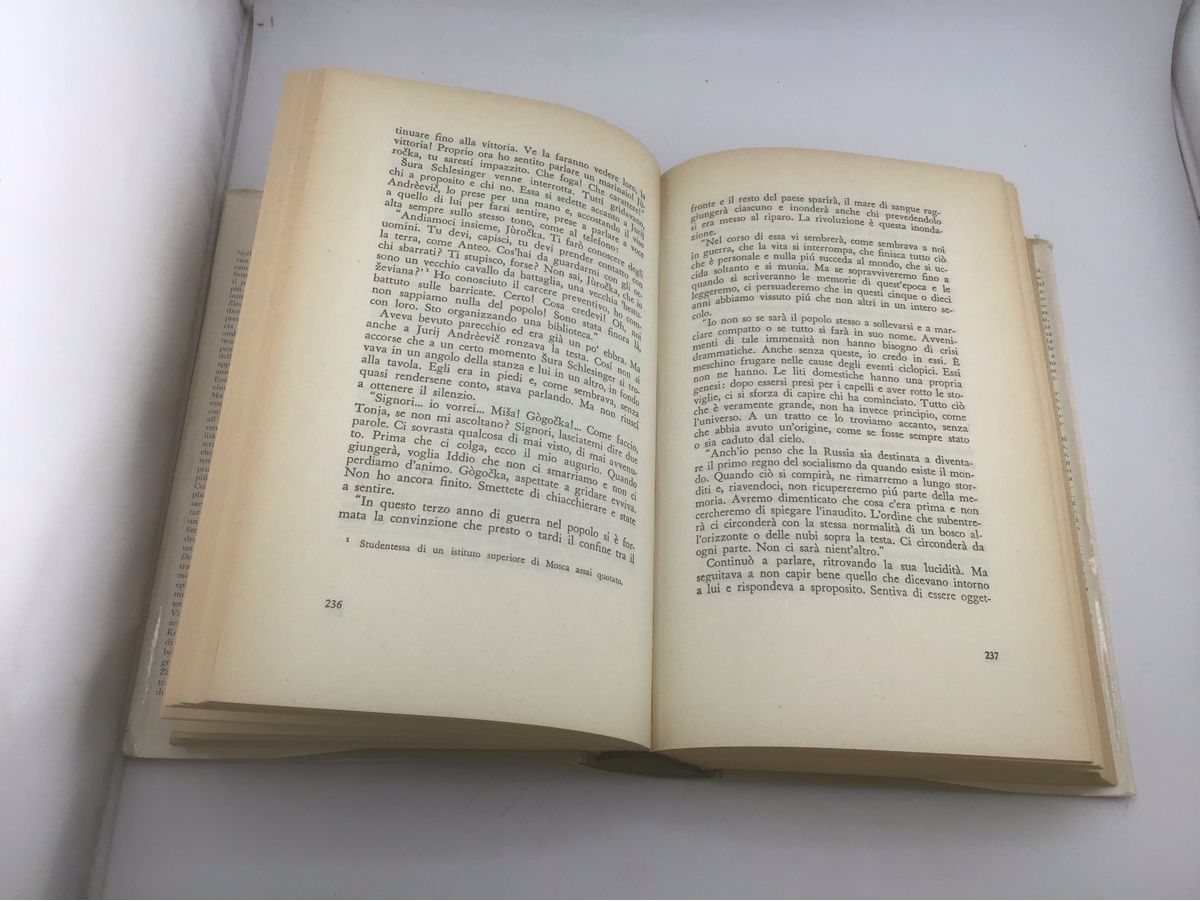 Libri: Il Dottor Zivago, romanzo, 1957 – Usato da Nods venduto da loredana18 3