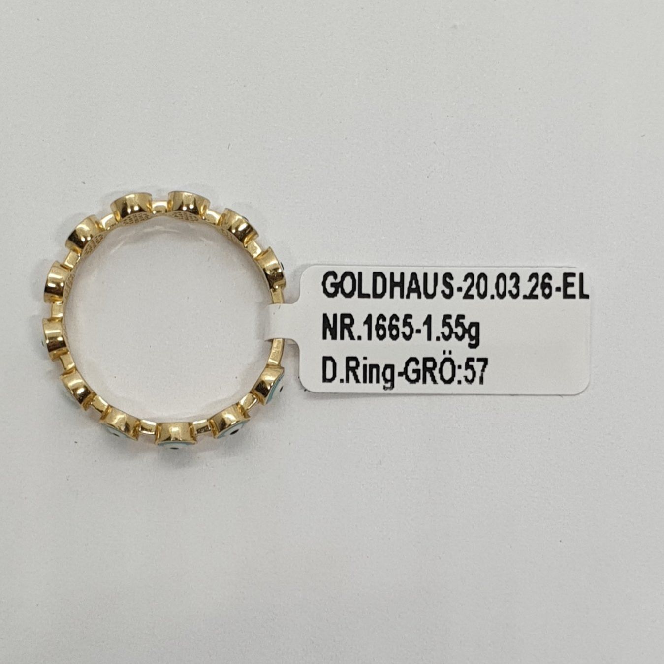 Anelli: Echt 14K Gold Ring – Usato da Luzern venduto da Goldhaus-Luzern 4