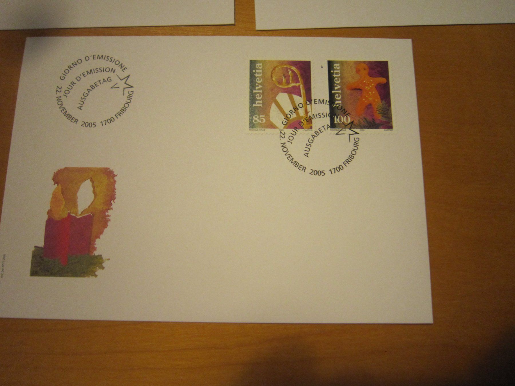 Tutti i francobolli: CH 2005 FDC Serie und einzeln NUR 75 RP – Usato da Gordola venduto da Polentaefung 1