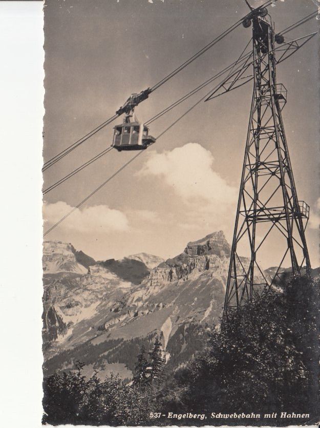 Ansichtskarten: Engelberg Schwebebahn 1951 – Gebraucht aus Bürglen TG von StampGraf
