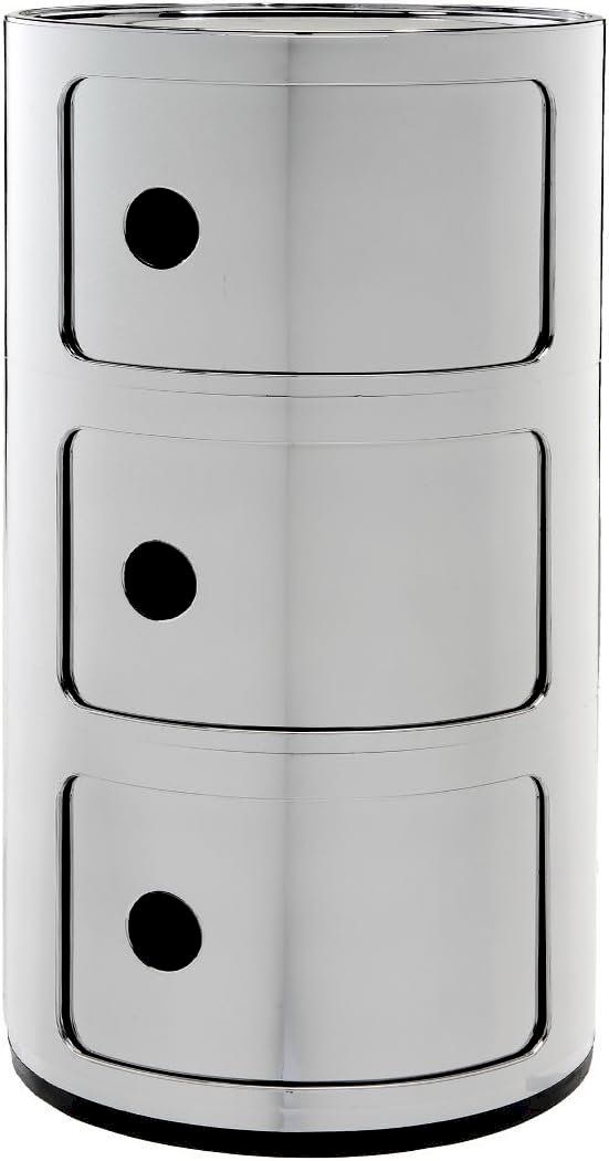 Cassettiere: Kartell Componibili Metal 3 Elemente – Nuovo e nell'imballaggio originale da Bottighofen venduto da zaap 1