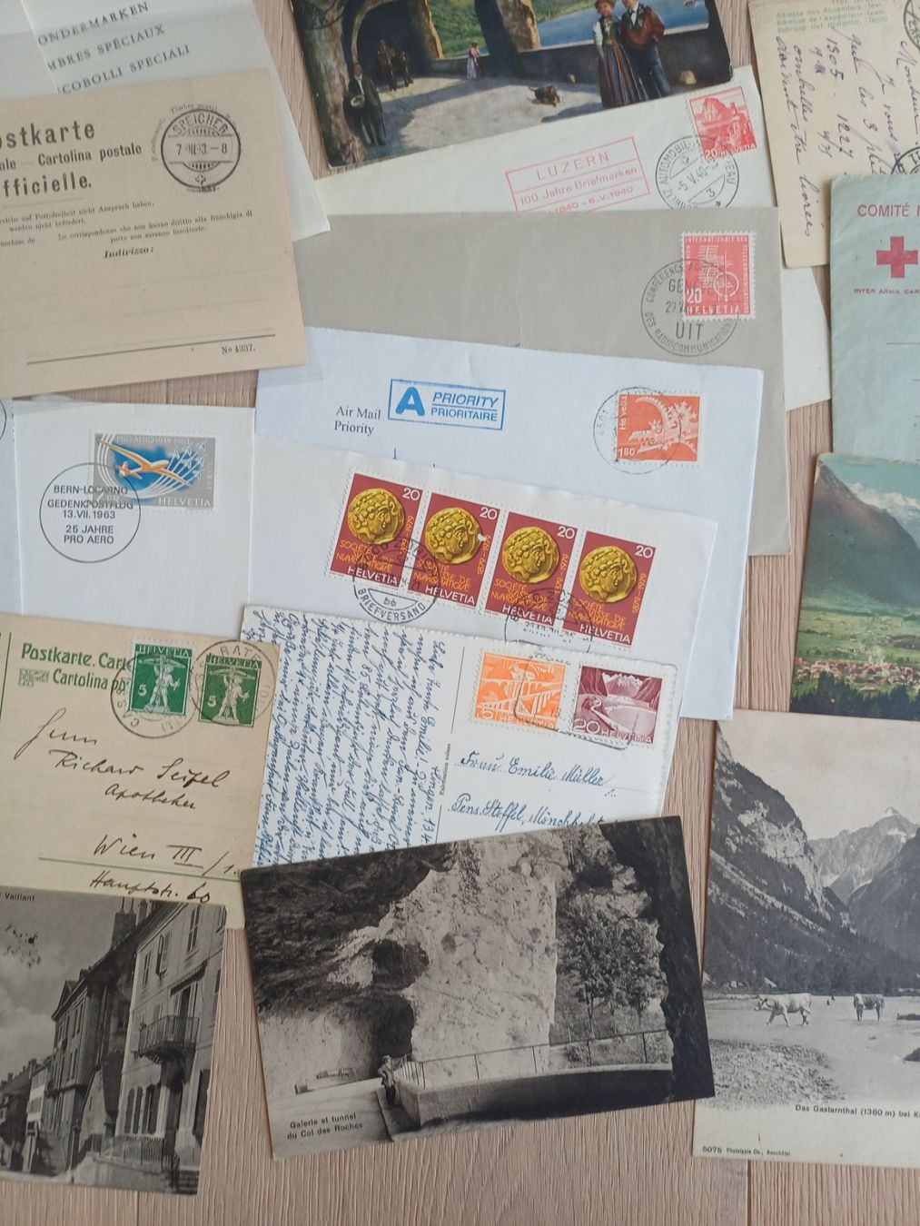 Tutti i francobolli: ab 1872 - Restposten Belege / Ansichtskarten - 27 Stück – Usato da Beringen venduto da Goeppeli 4