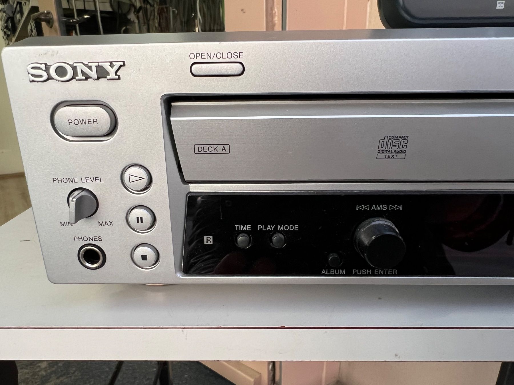 Sony RCD-W100 CD-Recorder mit Fernbedienung, Top Zustand! (Gebraucht ...