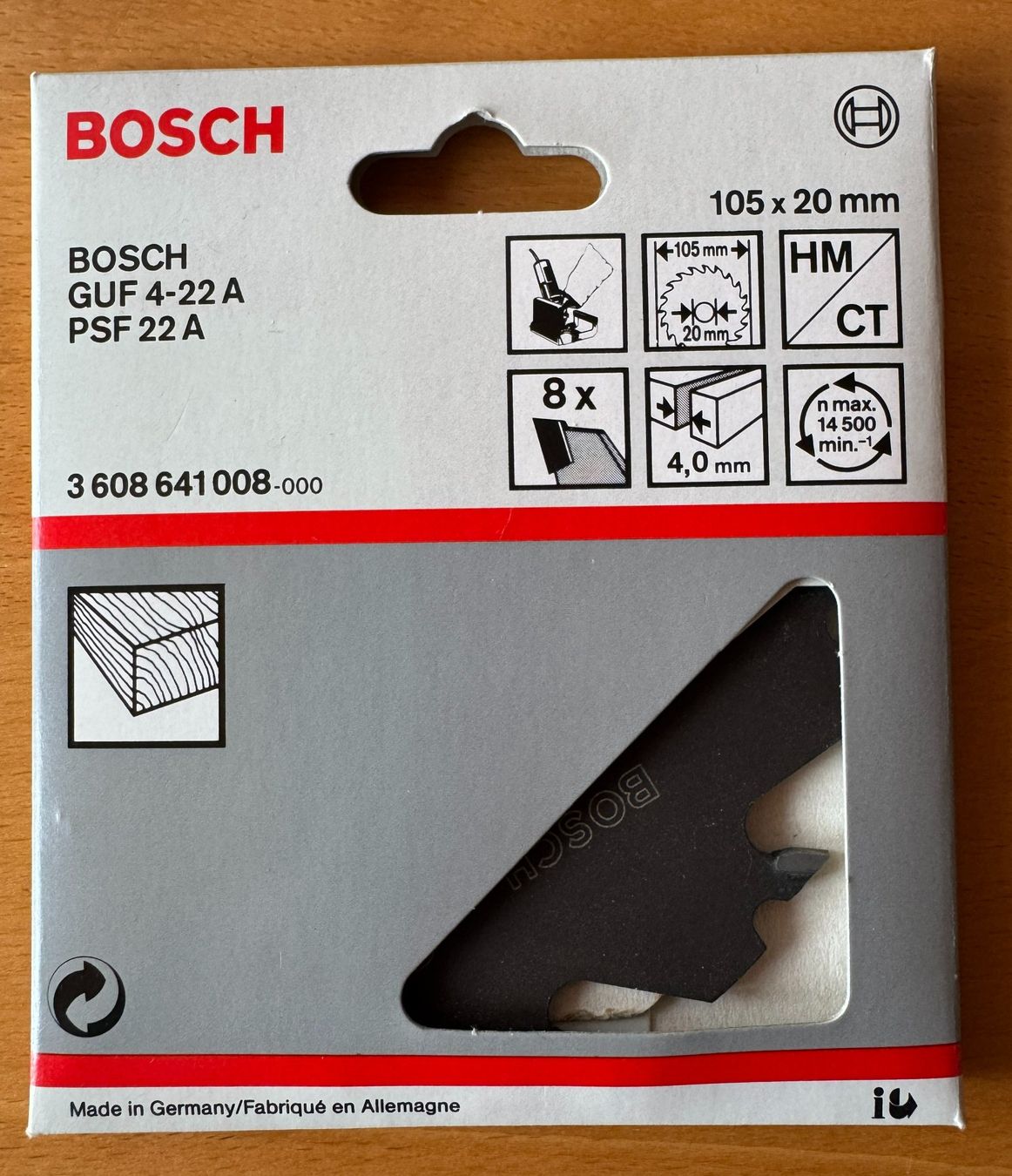Bosch Alle Werkzeuge: Scheibenfräser BOSCH – Neu und originalverpackt aus Deitingen von grappa46 4