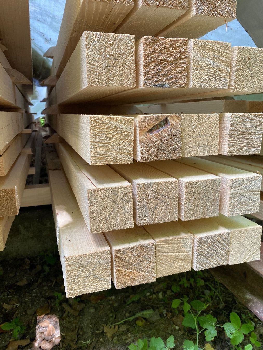 Holzartikel: Doppellatten / Balken 80x80mm, Schweizerholz – Neu (gemäss Beschreibung) aus Wallisellen von CH-Holz-CH