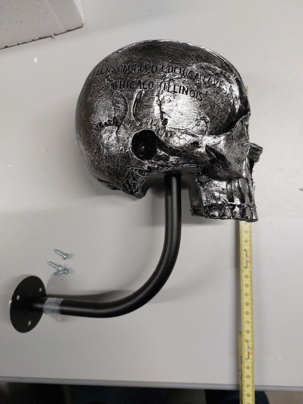 Supporti a parete: Motorradhelm Halter Totenkopf Route 66 – Nuovo e nell'imballaggio originale da Uster venduto da Gery8 1
