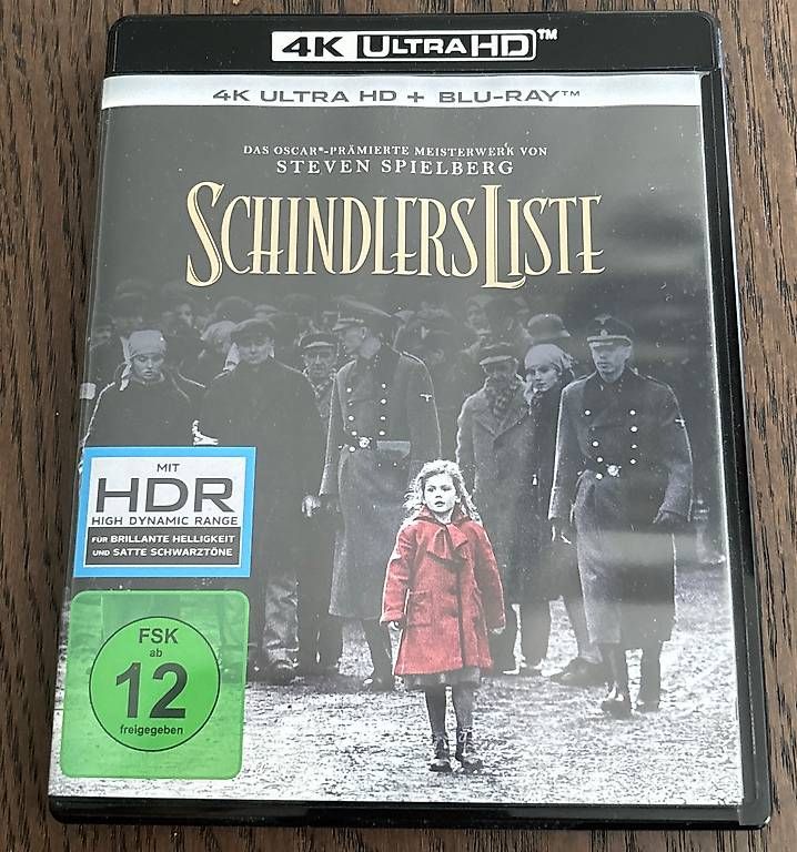 Tous les DVDs: Schindlers Liste 4K UHD – D'occasion à Winterthur par Geilotime