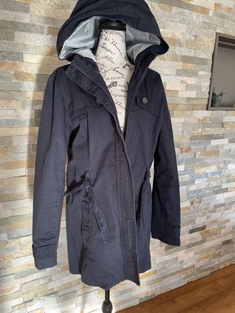 Herbstmantel Peckoтт Gr. 44 Übergangsjacke Jacke Damen Baumw
