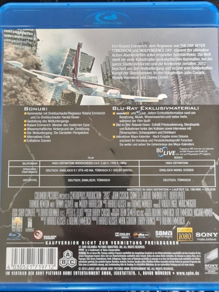 Tutti i DVDs: 2012 Wir Waren Gewarnt – Nuovo (secondo la descrizione) da Oberkirch LU venduto da ThE_CoLLecTor666 1