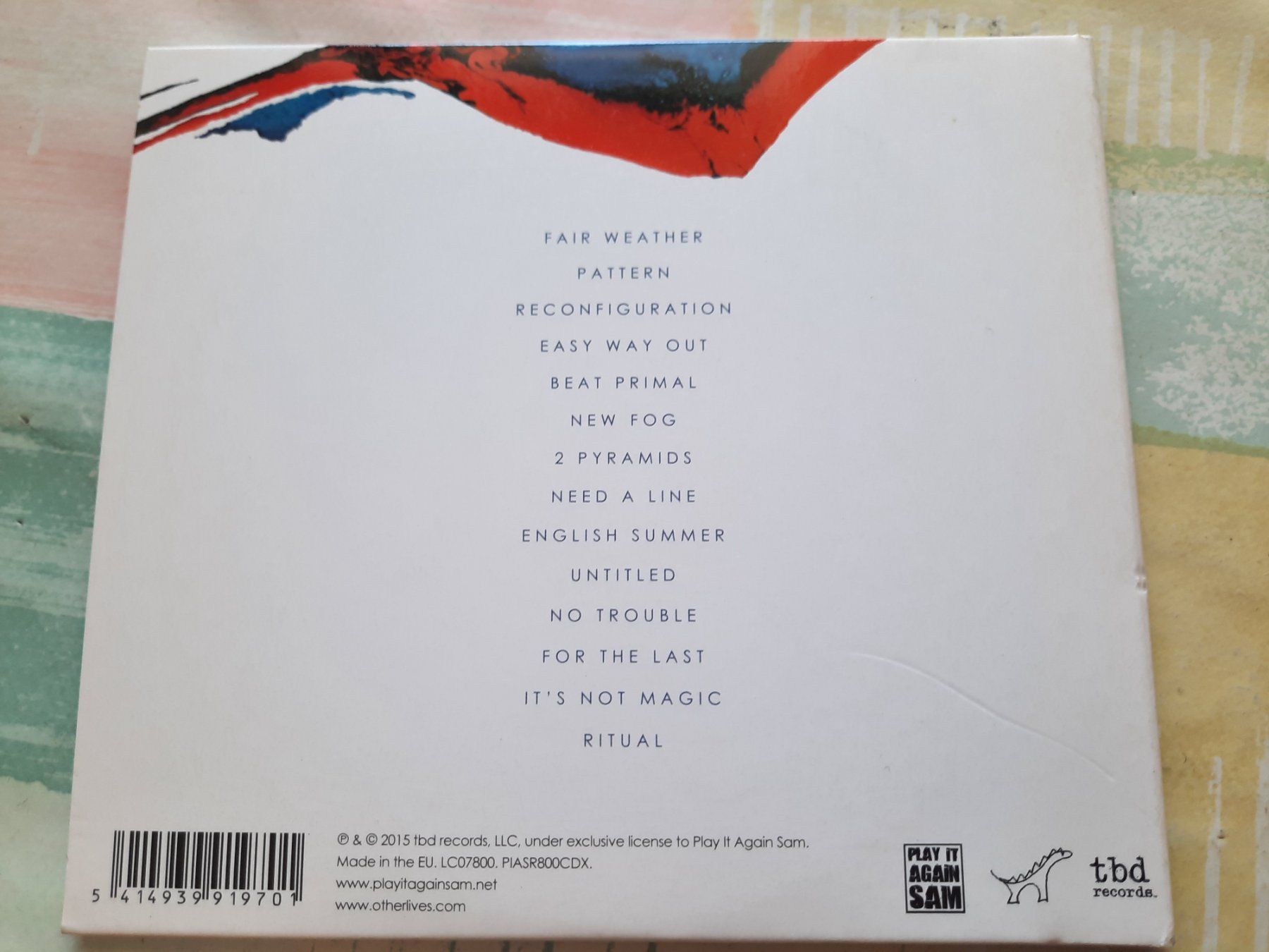 CDs: CD Others Lives - Rituals – D'occasion à Pully par bro_n52j 1