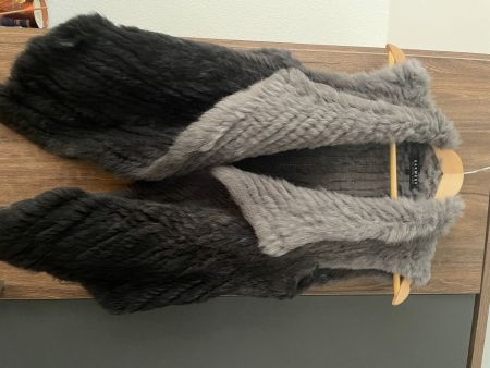 Gilet in pelliccia lapin in ottime condizioni