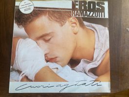 Eros Ramazzotti - Cuori Agitati LP, Original, Top Zustand!