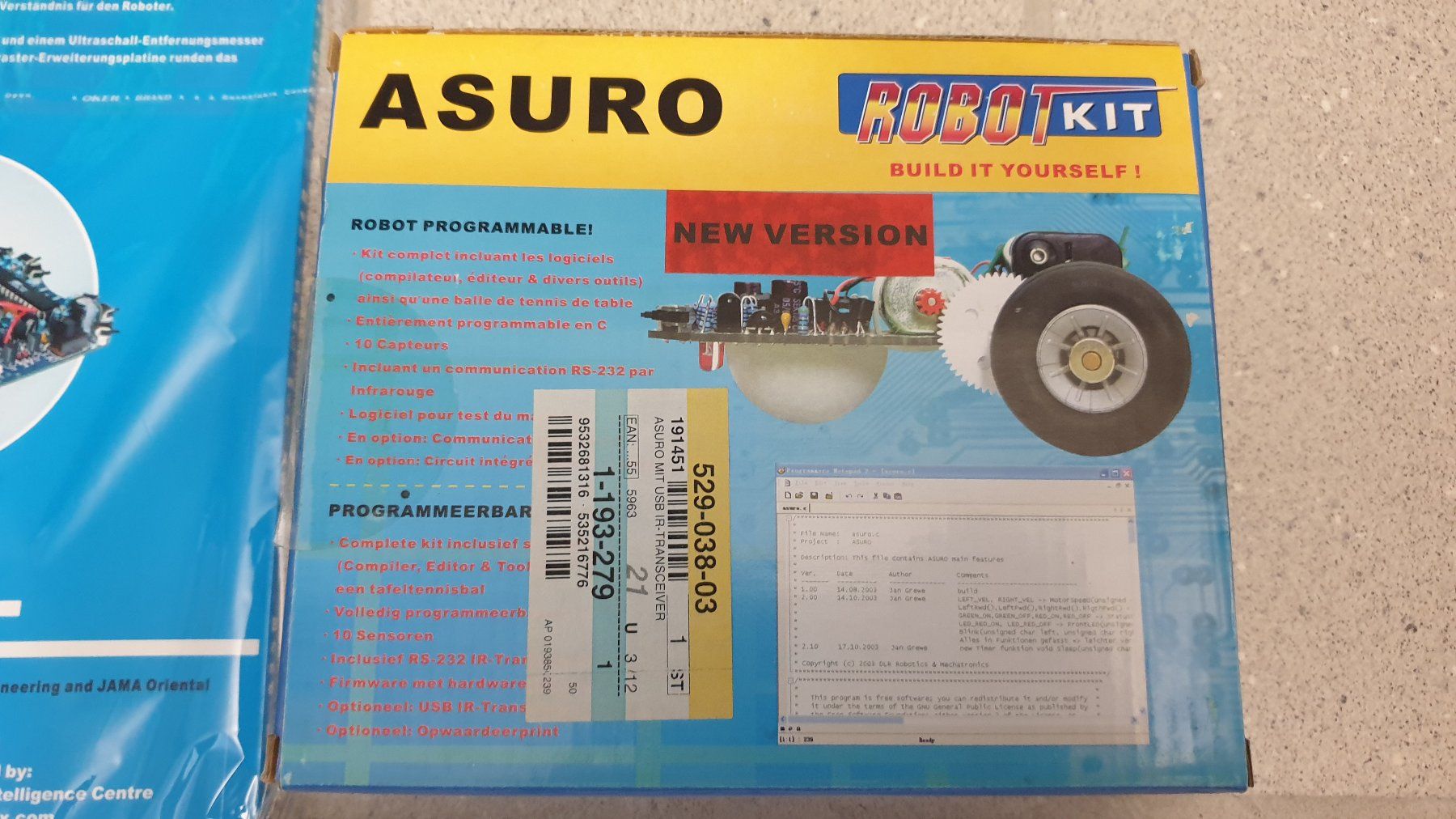 Kit di costruzioni: ASURO ROBO KIT (Programmierbarer Roboter) – Usato da Stäfa venduto da Supertramp73 5