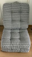 4x Loungekissen / Sitzkissen (ca. 60x60 cm