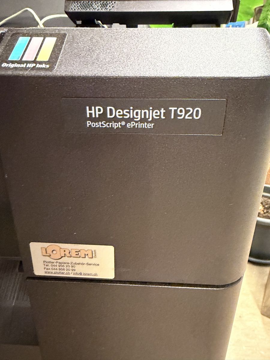 Imprimantes: PLOTTER HP DESIGNJET T920 – D'occasion à Niederdorf par ven_y8pp 1