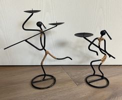 2 Kerzenhalter  -Ständer von LAURIDS LØNBORG Denmark-Design