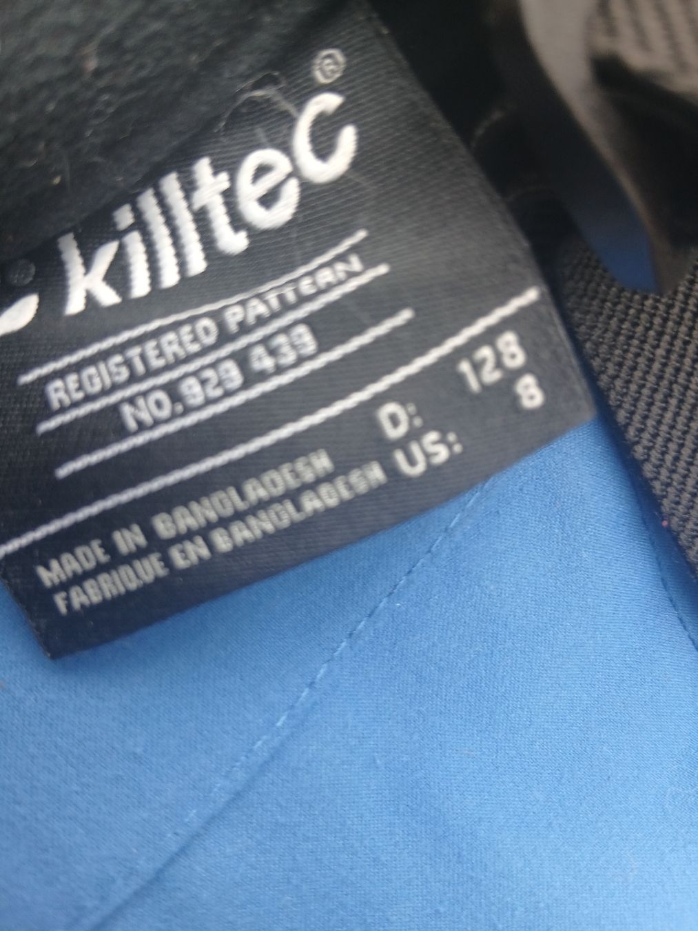Killtec Jacken & Mäntel: Kinderskianzug killtec 128 – Gebraucht aus Elsau von Schneebal4 3