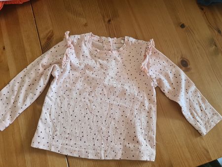 Manor Baby Langarmshirt Grösse 74/9M Pünktli 