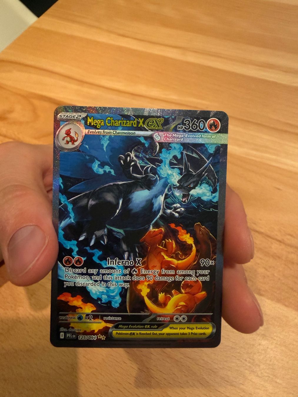Pokémon Sammelbilder & Trading cards: MEGA CHARIZARD X EX SPECIAL ILLUSTRATION RARE PFL 125 – Neu (gemäss Beschreibung) aus Suhr von manu.bv 1