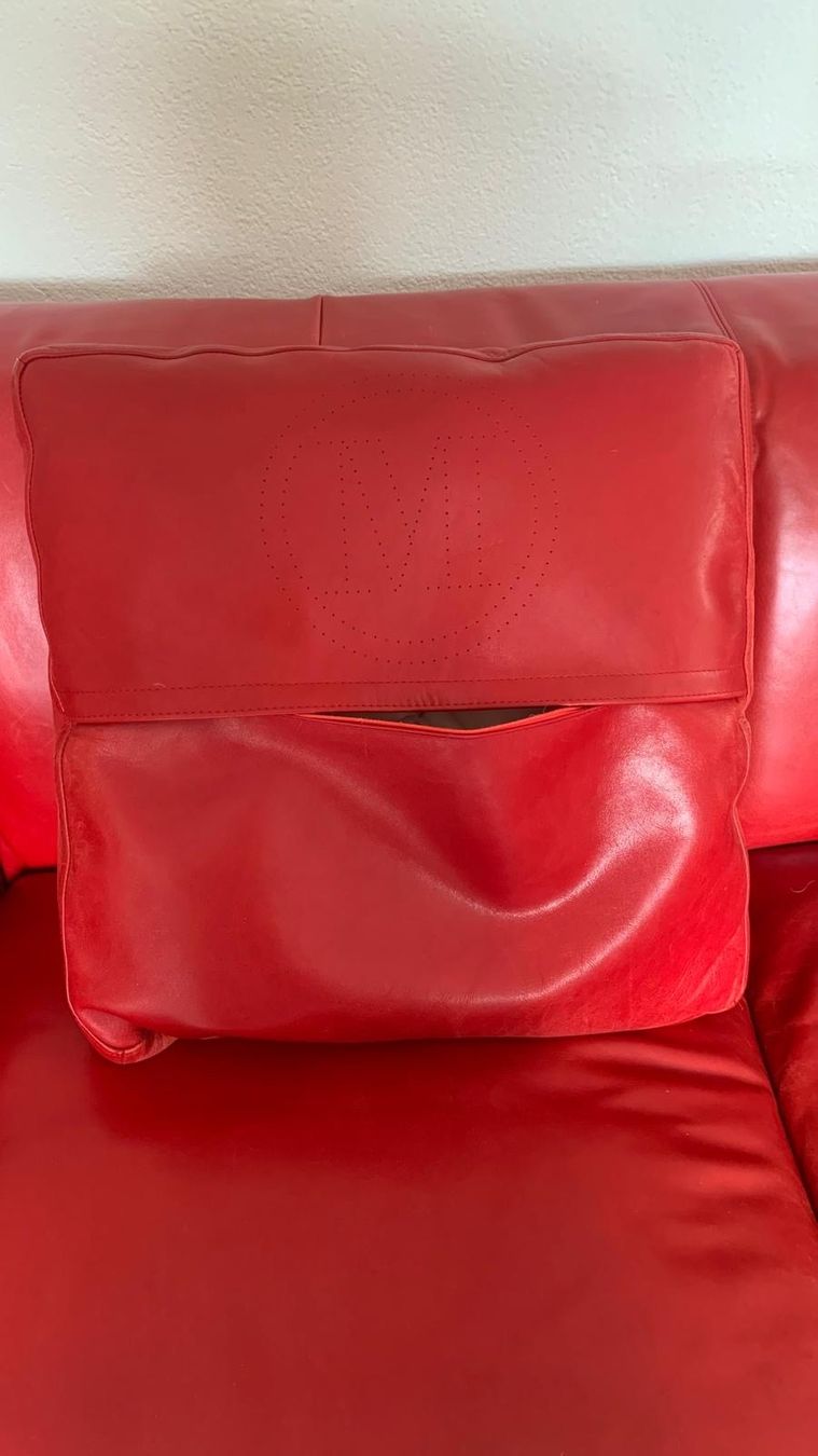 Divani: Machalke Ledersofa rot – Usato da Magden venduto da Jackevaro 5