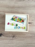 Holz Puzzle 🧩 Rechenpuzzle spielerisch Rechnen lernen Spiel