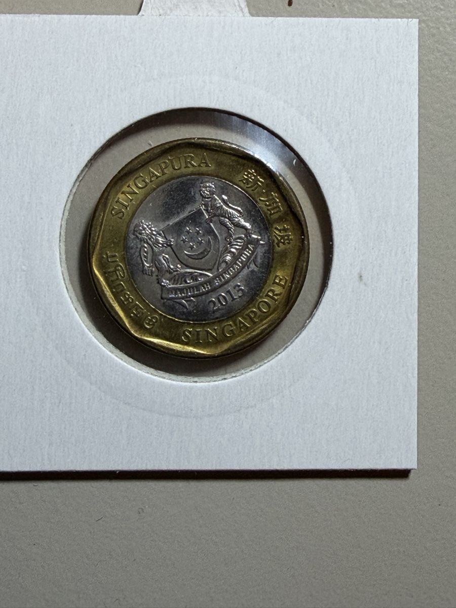 Tutti le monete: Singapour - 1 dollar - 2013  – Usato da Payerne venduto da Mike1682 1