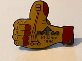 1 Pin UP AG 10 Jahre