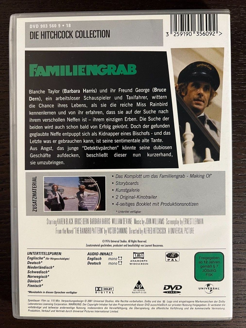 Tutti i DVDs: Familiengrab – Usato da Zürich venduto da FilmFreunde 1
