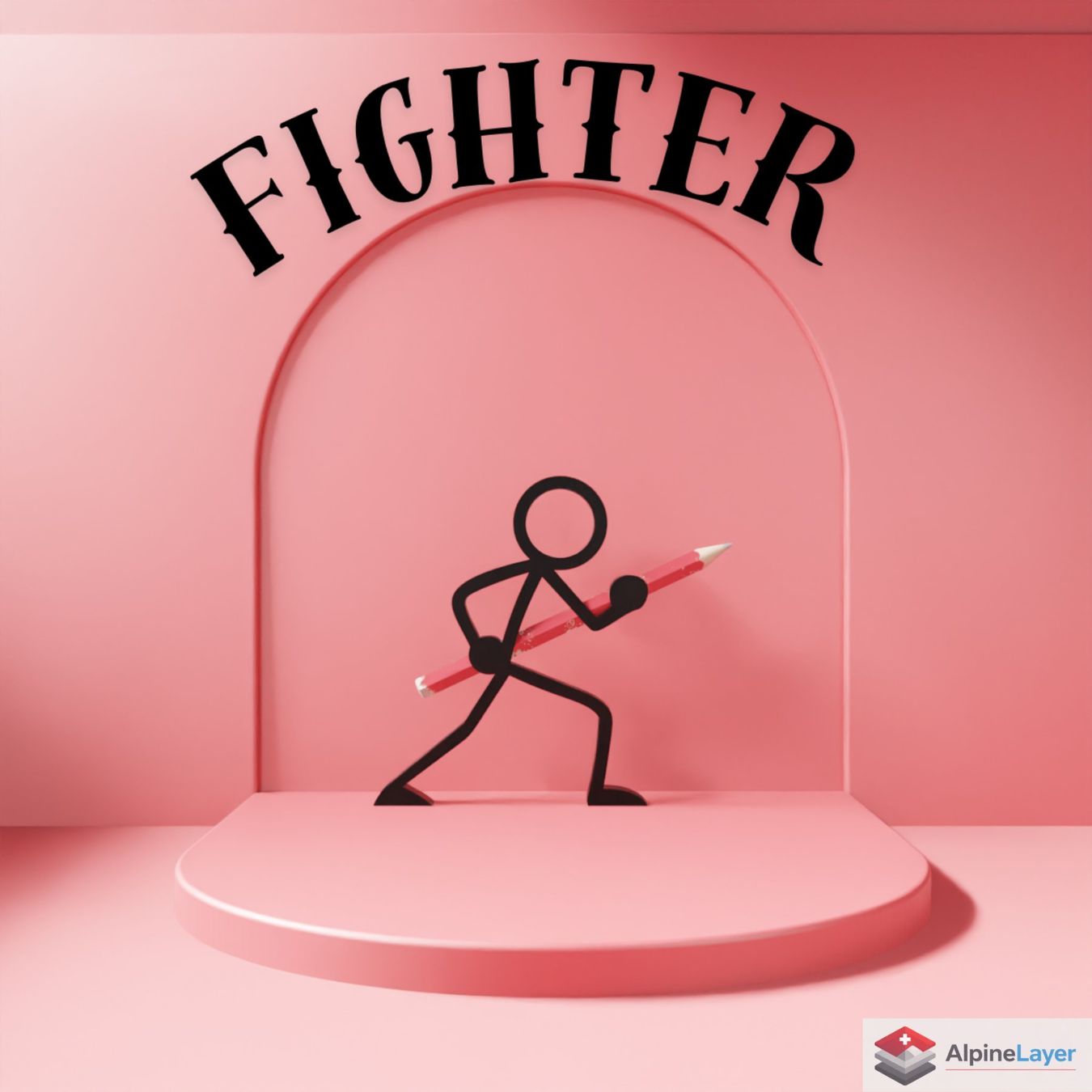 Altro in Scrittura & Disegno: Stickman Fighter Pen Holder 3D Printed Desk Organizer – Nuovo (secondo la descrizione) da Losone venduto da AlpineLayer