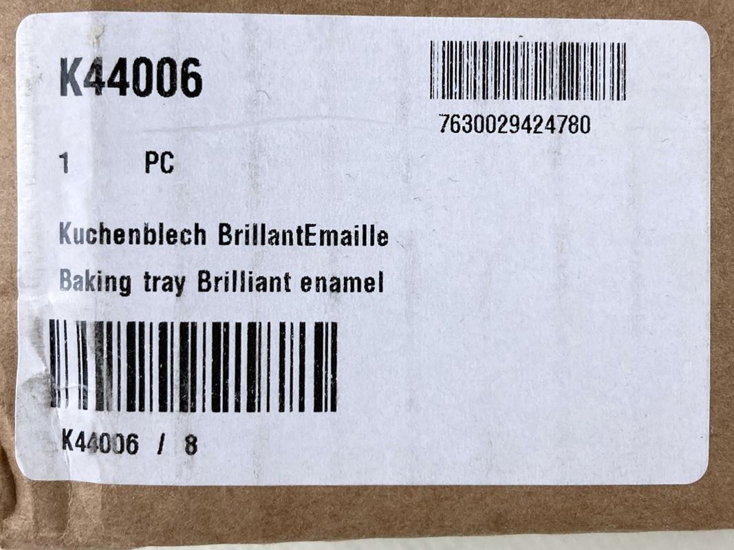 Backformen: V-ZUG | Backofenblech | K44006 – Neu (gemäss Beschreibung) aus Wittenbach von Restwert_St-Gallen 3