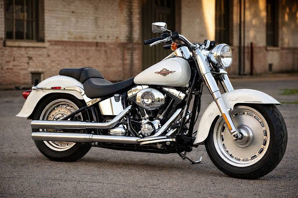 Altro: Harley Davidson Fat Boy, Jg. 2000 in perlmutweiss – Usato da Triesen venduto da jke