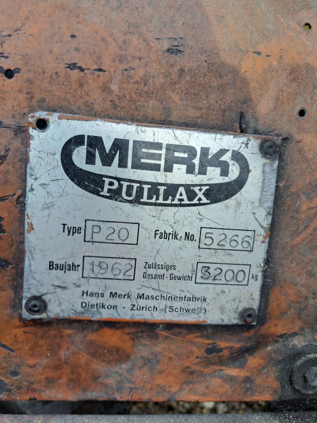 Traktoren: MERK PULLAX – Gebraucht aus Welschenrohr von vario32 6