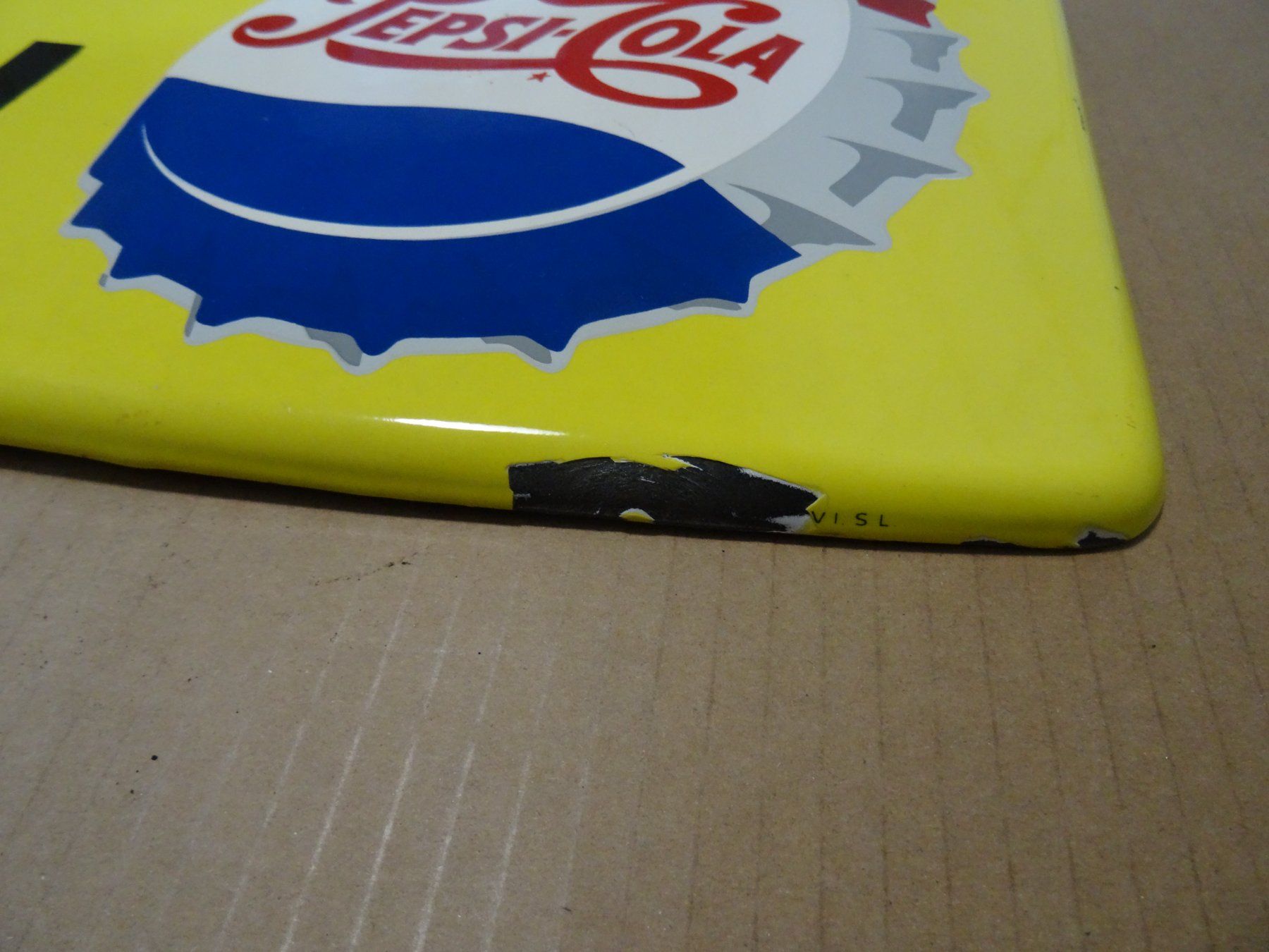 Pepsi Insegne: PEPSI Pida Cola  Emailschild – Usato da Niederbipp venduto da mission55impossibile 1